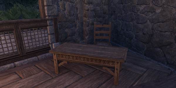 A view of the Chill Vibes guild house in Elder Scrolls Online