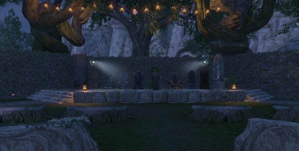 A view of the Chill Vibes guild house in Elder Scrolls Online